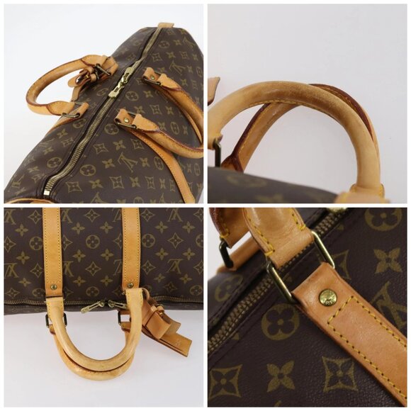 LOUIS VUITTON Monogram Keepall 45 Boston Bag M41428 LV Auth 142204 - Picture 16 of 16